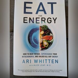 Eat for Energy Book Softcover Like New Ari Whitten